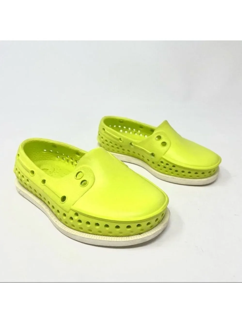 NATIVE Toddler Howard Yellow Boat Slip-On Shoes Size C5